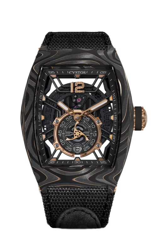 CHALLENGE JETLINER PS BLACK CARBON/RED DIAL Watch | Cvstos